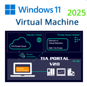 TIA PORTAL V20 - Virtual machine